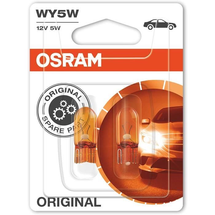 Ampoules OSRAM original WY5W 12V 5W W1.2x8.5d