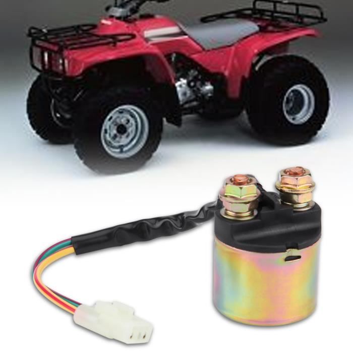 Relais De Treuil Pwshymi 30W 12V 250A - Contacteur Avec 2 Télécommandes Pour VTT, Quad Et Véhicules Tout-Terrain
