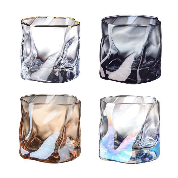 Verre à Whisky Glenrigg - Coffret 2 Verres Cristal Sans Plomb 310 Ml - Idéal Single Malt