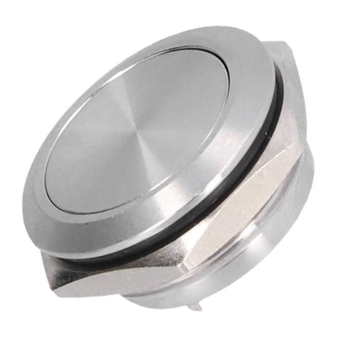 Bleu 3-6v 16mm Réarmement Automatique Interrupteur à Bouton Poussoir En