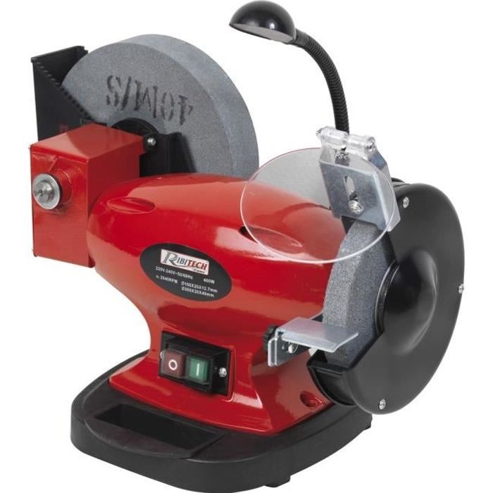 Touret à Meuler Fartools One TME 150-200 - 250 W, Meules 200 Mm Et 150 Mm - Écran Pare-étincelles