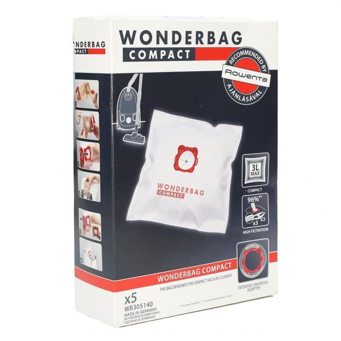 Sacs Wonderbag allergy care x4 (WB484740) Aspirateur ROWENTA