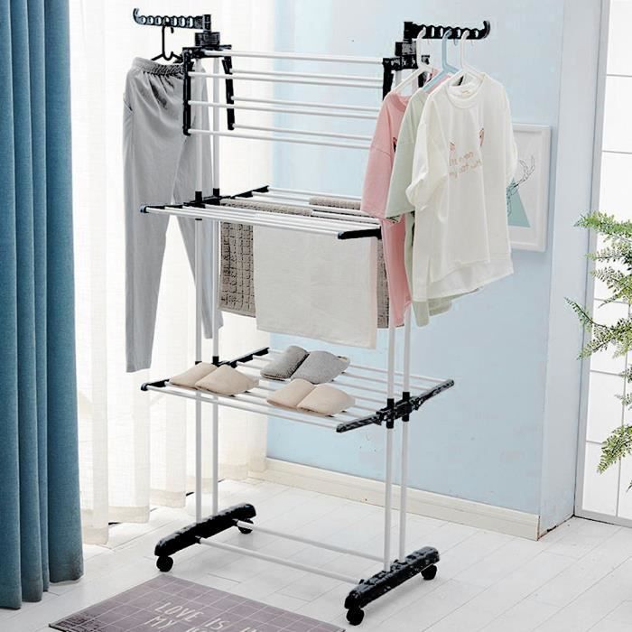 Séchoir méga double extensible