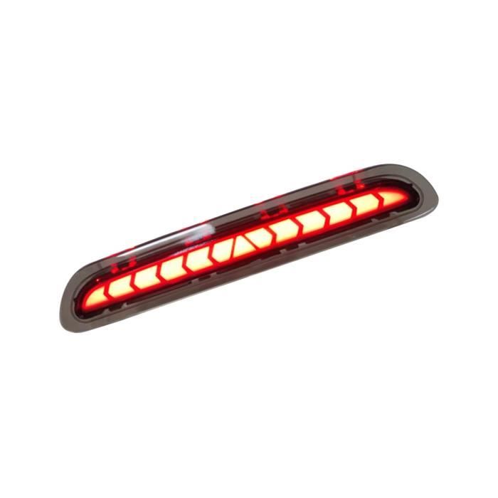 Feu Arrière LED Pour Casque Vélo - Sécurité Nuit - 4 LEDs Rouges - Rechargeable USB - Étanche IPX6