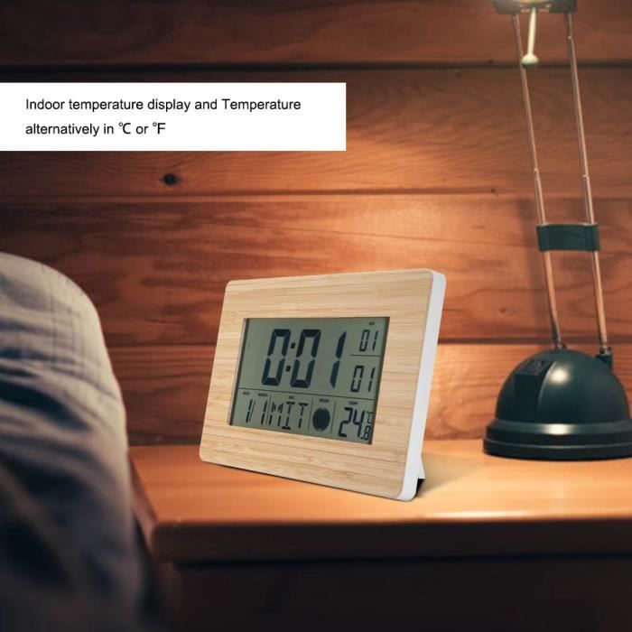 Horloge Numérique Moderne Réveil Compact Réveil Numérique Réveil En