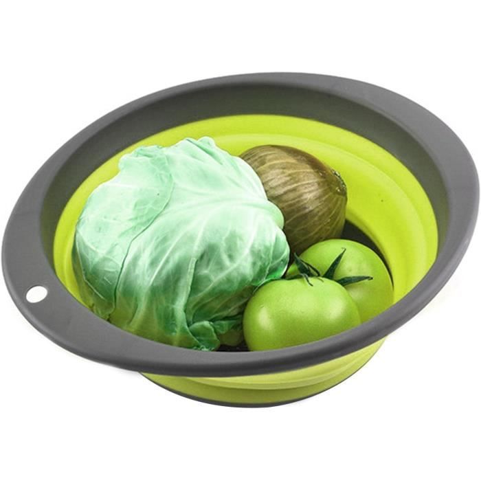 Panier De Vidange Pliable - Cuve En Plastique De Cuisine Multifonction