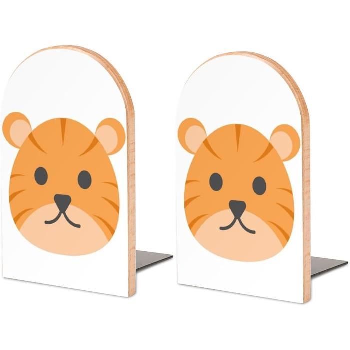 Serre-livres En Acrylique Transparent – Lot De 8, 10x10x13 Cm, Avec Patins Antidérapants, Pour étagère, Bureau, Bibliothèque - 8