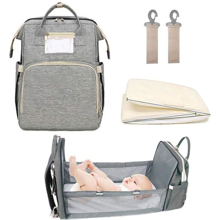 SURENHAP 3 EN 1 Sac à langer Berceau Bébé de voyage Portable