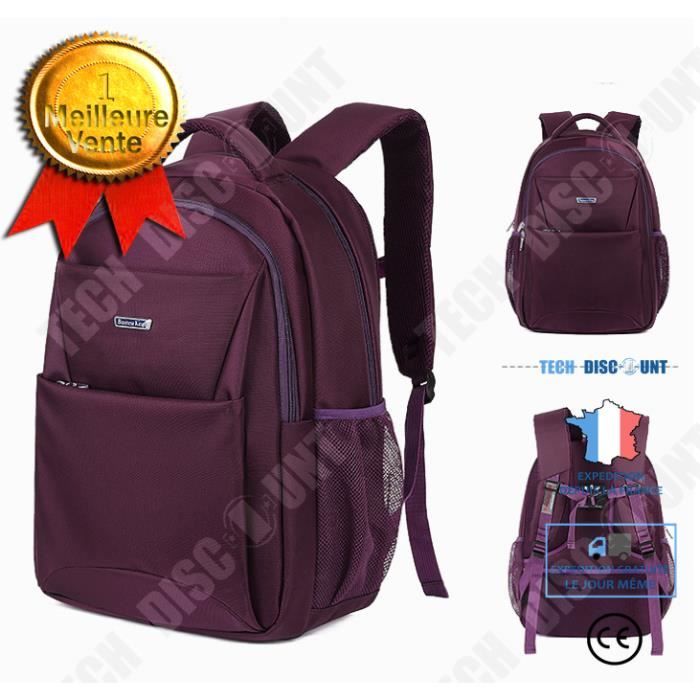 Puwuzixi Sac à Dos Pour Femme étanche Anti-vol Léger PU Mode