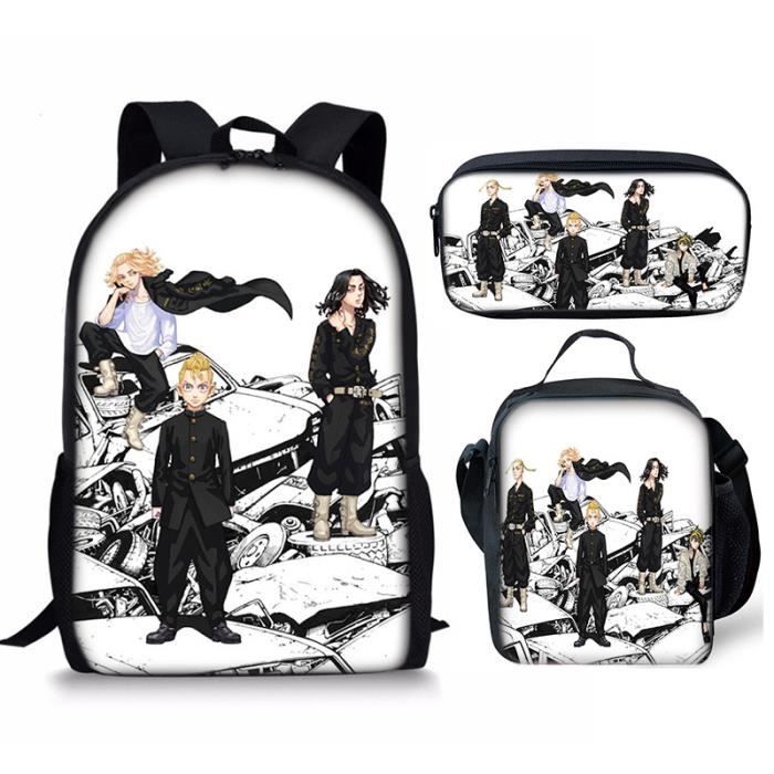 Ensemble Sac à Dos + Fourre-tout Justice Initial O Ombre - Neuf Avec étiquette