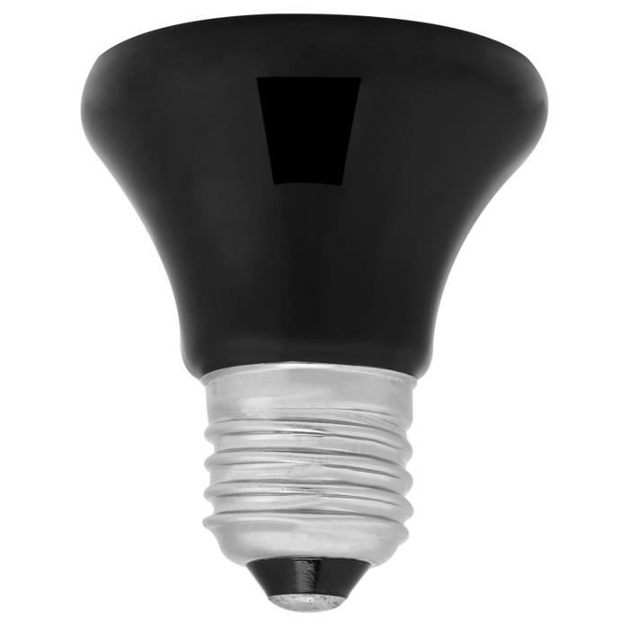 Meilleurs prix pour Vvikizy Ampoule émettrice de chaleur Lampe chauffante pour animaux de compagnie, émetteur infrarouge en electronique Noir 100W