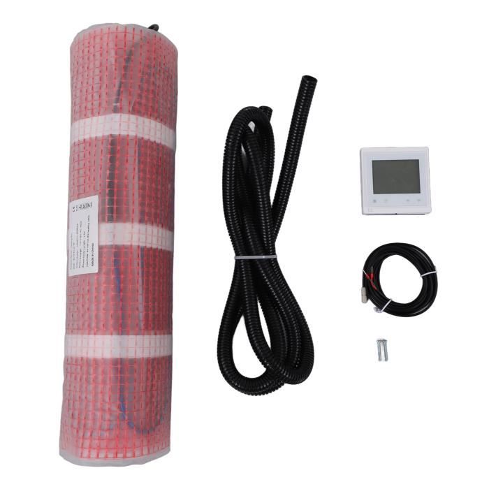 Kit De Chauffage Au Sol électrique Infrarouge 200W/m² - Pour Salle De Bain, Carrelage - Smart (Tuya) - Épaisseur 4 Mm - Marque Mi-Heat