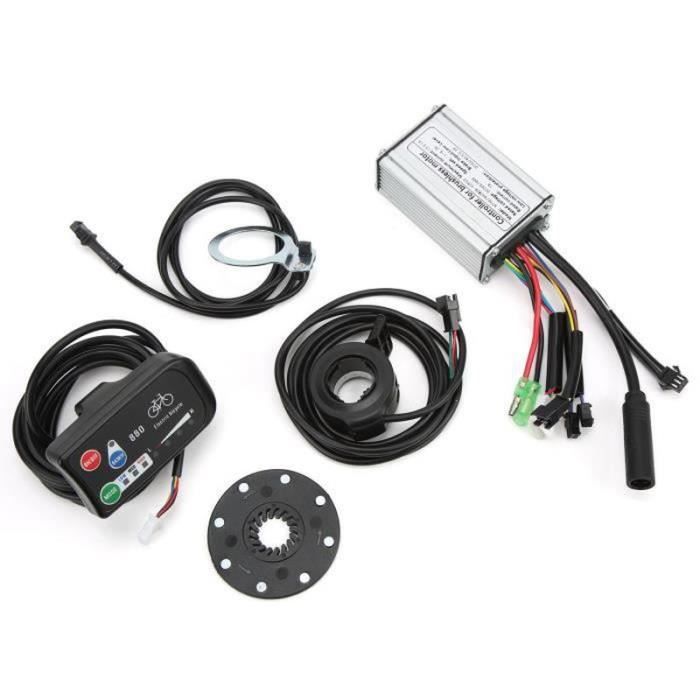 Kit De Conversion Vélo électrique 36V/48V - Contrôleur 15-35A, Accélérateur, Freins, Affichage