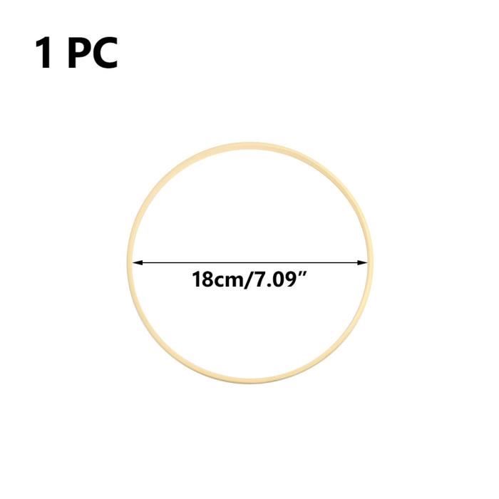 Vaessen Creative Cercle En Métal 20 Cm X 3 Mm-Cerceau