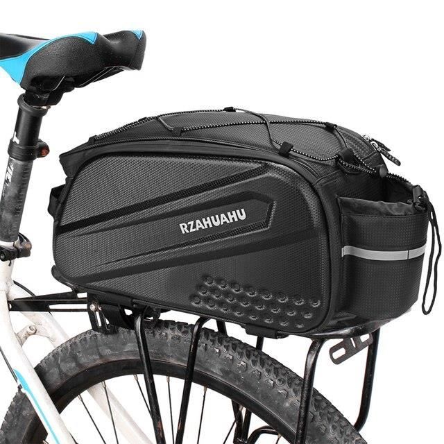 sac de selle arrière pour vélo multifonctionnel 10L étanche coffre bandoulière
