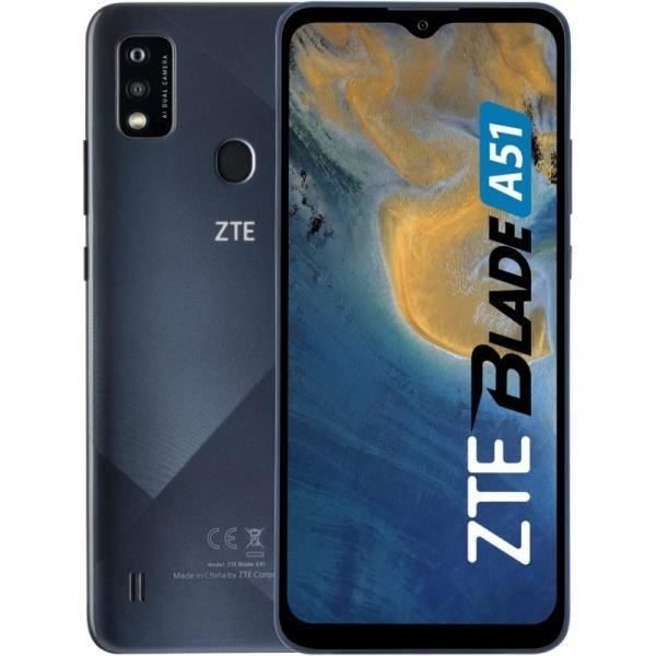 Marque ZTE Modèle P963F61-GRIS Système opératif -Android R Go Processeur -Unisoc SC9863A, Octacore 1,6 GHz Mémoire - 2 Go + 64 Go