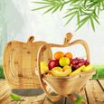 1 PC Polyvalent Pratique Corbeille de Fruits Légumes Panier de Organisateur porte fruits - coupe a fruits service de table-1