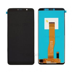 Schermo LCD + Vetro Touch Per Wiko Y60 &ndash; Ricambio Nuovo Con Pannello Frontale Nero