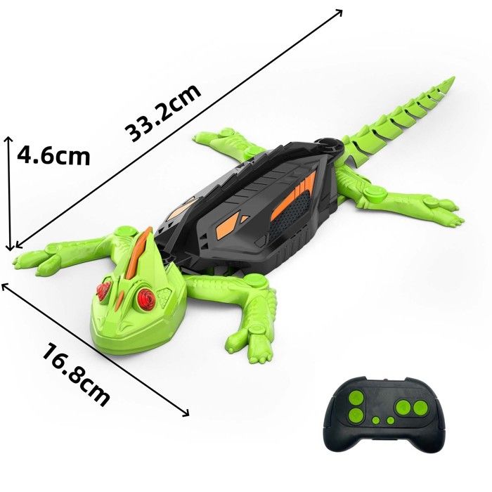 Gecko Radiocommandé Grimpeur, Lezard Télécommandé Robot Jouet Qui ...
