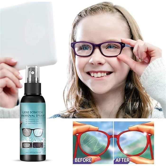 Kit Réparation Lunettes : Enlève Rayures Et Taches En 5 Min ! Pâte Résine Pour Verres, Phares, Masques... 35 G