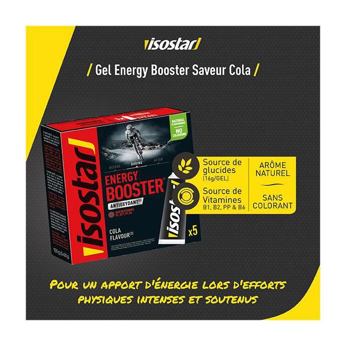 Inso Star Isostar Energy Booster Cola 5 x 20g - Cdiscount Au quotidien