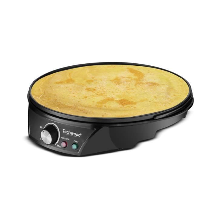 Crêpière Électrique 6 Mini Crêpes - Antiadhésive - 1500 W - Crêpière