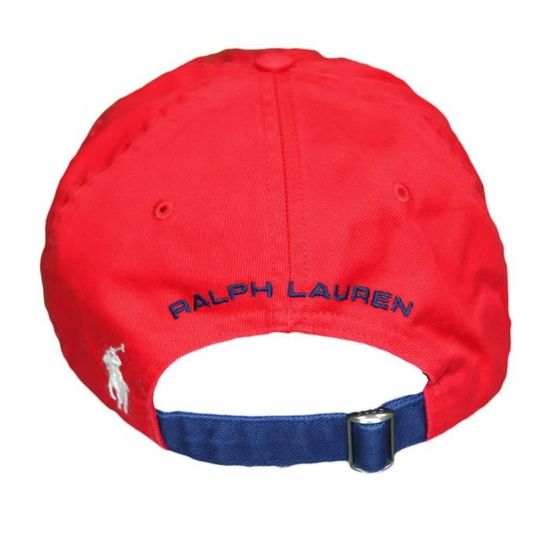 casquette ralph lauren rouge