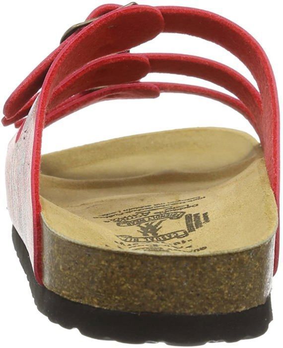 Sabots Lico Bioline Clog Star - Cuir Synthétique - Semelle Intérieure Liège/caoutchouc - Semelle Extérieure EVA - Boucle Réglable