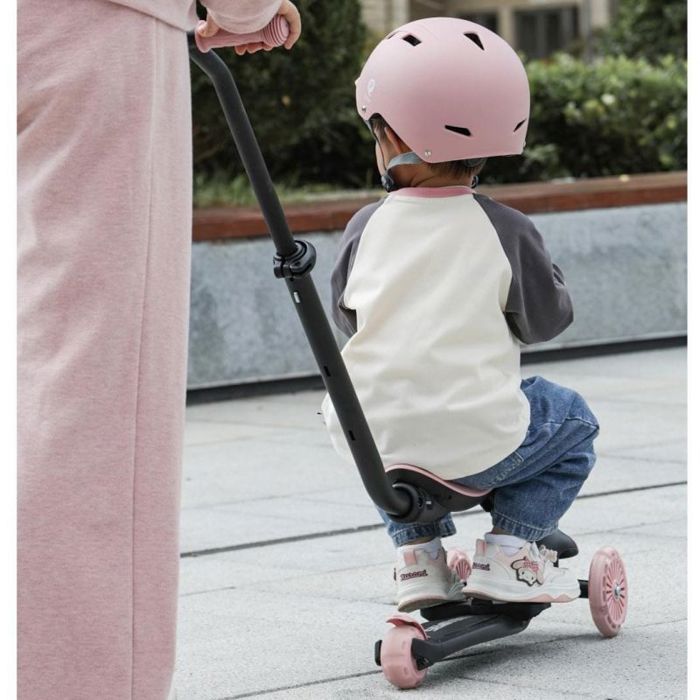 Trottinettepour enfants, avec frein à main, béquille, roues 12 pouces, à partir 5 ans, en acier