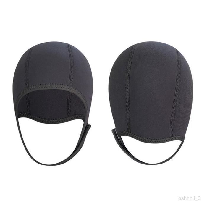 2.5mm Épaissir Combinaison de Capuche Femmes Hommes Hiver Bonnet de Bain  Élastique Chapeau de Surf de tête Oreille noir et bleu - Cdiscount Sport