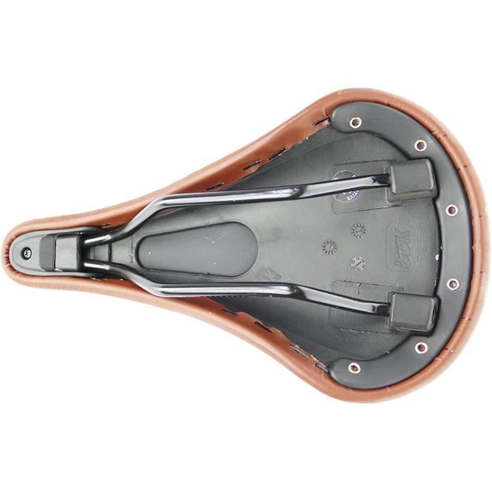 Selle Vélo Fixie Selle Vélo Confort Cuir PU - Design Rivets - Pour Vélos Pignon Fixe Et Piste - 7 Couleurs Disponibles Selle Vélo Cuir PU