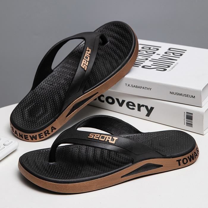 Tongs Sport Homme AILLOSA - Sandales Aquatiques Confortables Pour Plage, Piscine Ou Détente