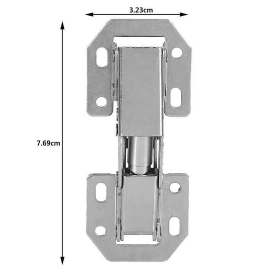 Pack Ouverture Placard Armoire Fermeture Douce Charniere Invisible