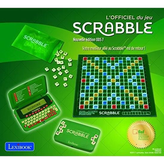Lexibook SCF428FR Dictionnaire électronique officiel du jeu de