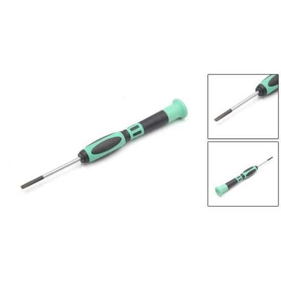 10 Pcs Bleu 3 mm Astuce 3/" Arbre Longueur Fente Tournevis Outils à main