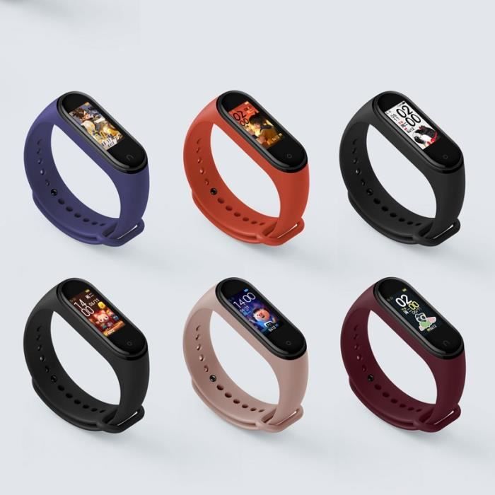 Xiaomi Mi Band 4 AMOLED écran couleur Wristband V5.0 Fitness intelligent  Regarder Get Band_MM3125 , - Achat/vente bracelet de montre - Cdiscount