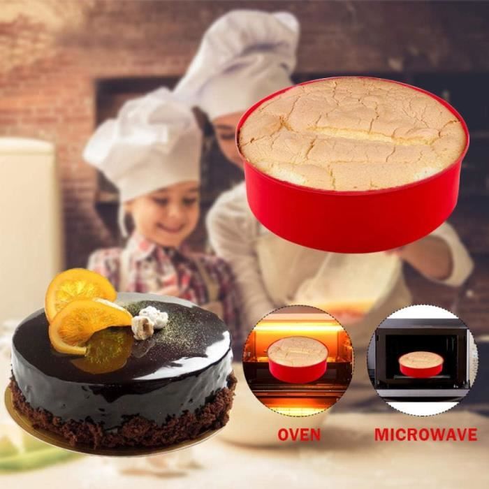 Moule silicone gâteau forme bûche de noël nuage boule , pâtisserie 3D Anti  adhérent, Moule à manqué original silicone de qualité Pro - Cdiscount Maison