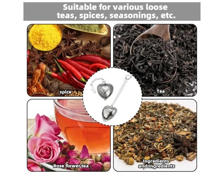 Infuseurs À Thé En Acier Inoxydable, Filtre À Boule En Maille Pour Thé En Feuilles Et Épices, Outil De Passoire À Thé Réutilisable Du 1,77 € | DHgate