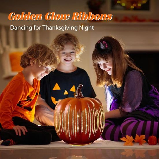 Citrouille Nocturne étoilée, Chérir La Citrouille à LED