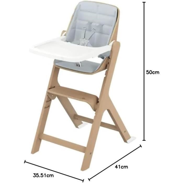 Kit Accessoires Chaise Haute Maxi-Cosi Nesta - Réducteur, Harnais, Tablette, 6mois-3ans