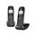 Gigaset telephone sans fil dect gap noir