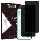 Tikawi x2 Verres trempés Anti-Espion 9H Samsung Galaxy S22 Plus (6.6') Protection Ecran Haute résistance - [Anti-traces] - Film x2