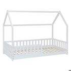 Lit cabane Bosco Blanc 90x190 Atmosphera For Kids