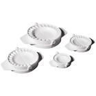 Lot de 4 moules à chaussons - IBILI - Taille 6-8-10 et 13 cm