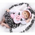 OFELI®55cm bébé Reborn poupée Silicone Real Doll Kids jouets filles