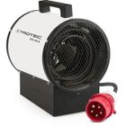 Trotec Chauffage électrique soufflant professionnel TDS 30 R - 5 kW - Ventilateur - Débit d'air 580 m³/h