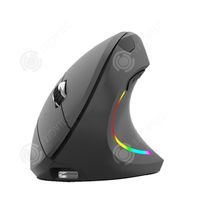 INN Souris 2.4GHz souris sans fil avec bluetooth et 4 niveaux dpi ajustables souris ergonomique verticale souris optique