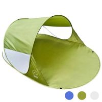 Tente de plage pliante automatique - PopUp Tente de plage protection solaire : Vert
