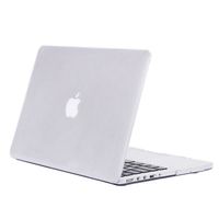 Pour Housse MacBook Pro Retina 15 Pouces Coque Modèle A1398 2015-2012 (PAS CD-ROM), Antichoc Étui de Protection -clair
