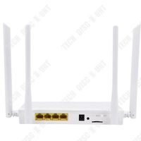 TD® Routeur sans fil Netcom 4G complet maison 4G vers wifi routeur de carte haut débit 300Mbps gratuit pare-feu intégré